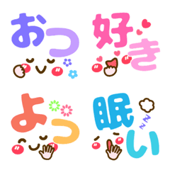 Simple big letter emojis2