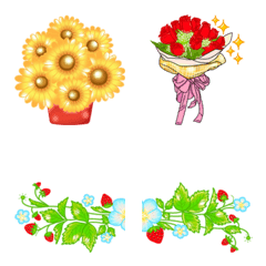 Flowers for You Daily Emoji Ver.II
