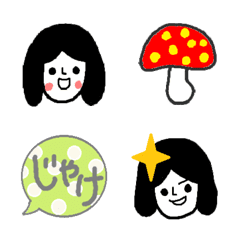 OKAYAMA-ben cute girl Emoji