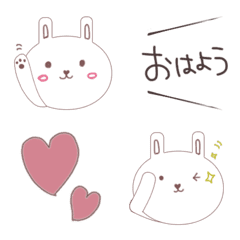 Handwritten rabbit Emoji