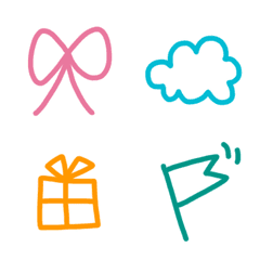 colorful and simple  Emoji
