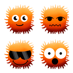 Handdrawn Bacteria Emoji