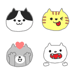 Various types of cats Emoji
