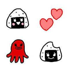 rice ball OMUSUBI Emoji