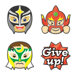 pro wrestling maskman emoji part2