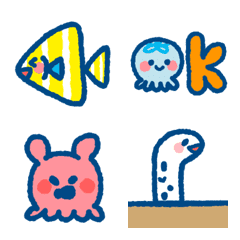Sea Friends Emoji