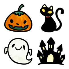Halloween Emoji 87world