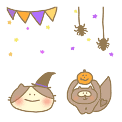 Cute Halloween decorations with lovely