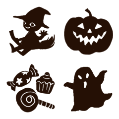 Halloween The silhouette