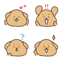Mukku the doggy in Emoji