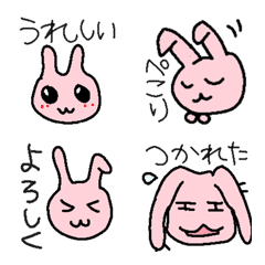 usami is pink  rabbit