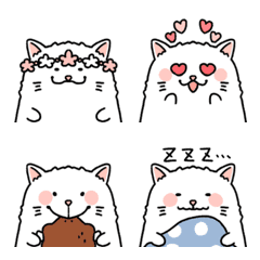 Very cute persian cat emoji