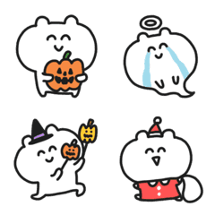Otaku bear Emoji: Halloween-X'mas-Winter