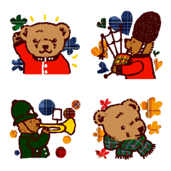 Teddy bears' band (Emoji)