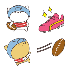 Rugby emoji set