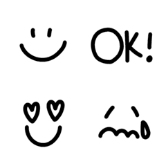 simple Black Emoji (2)