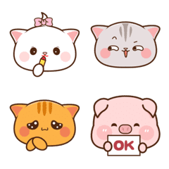 拇指貓 & 肉肉猪