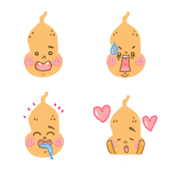 FU LI mini emoji