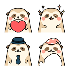 Very cute meerkat emoji