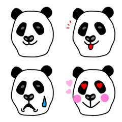 Face emoji PANDA