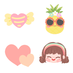 Jumjim in summer Emoji