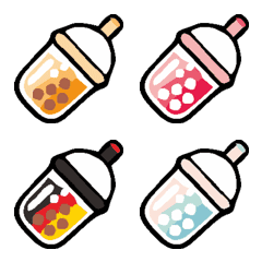 Bubble Tea Emoji - LINE Emoji | LINE STORE