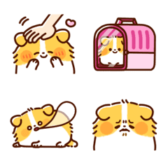 Fluffy little dog Emoji
