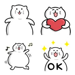 Chubby Cat Daily Use Emoji
