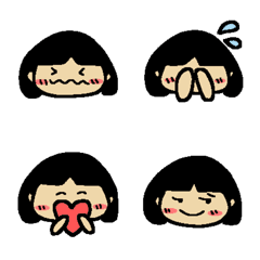 Shy girl Emoji