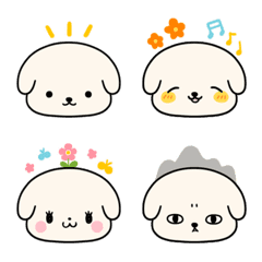 Japanese Mochi dog Emoji