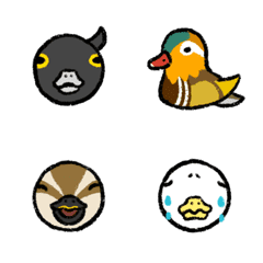 Tufted duck and Friends: Emoji