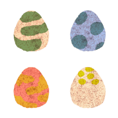 Emoji of Dinosaur eggs