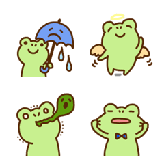 Emoji conveyed by Kaeru-kun 3