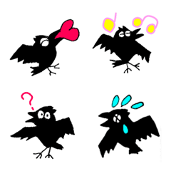 Crow Emoji
