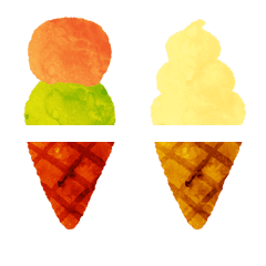 Emoji of ICE CREAM