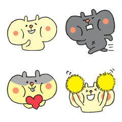 Hamster's cheeks Emoji