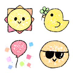 Basic emoji of galaxy pattern