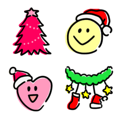 Yurukawaii xmas emoji