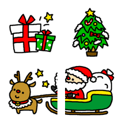 Too cute  Christmas emoji