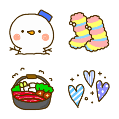 Cute winter emoji