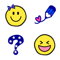Smile and navy Emoji