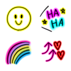 simple neon Emoji (5)