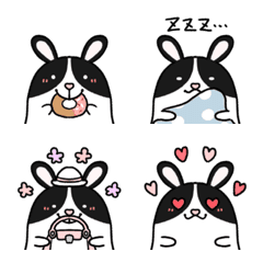 Very cute dutch rabbit emoji