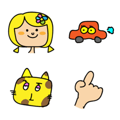 Emoji Girls and Cats