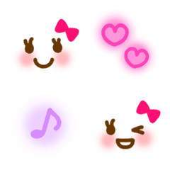 Kawaii girl emoji 