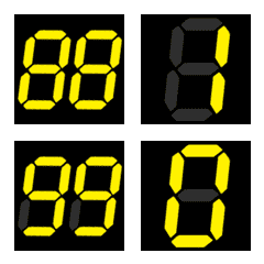 Numbers can be used for countdown timer3