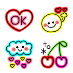 simple neon Emoji (7)