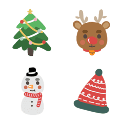 Some Cute Christmas Emoji