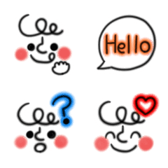simple neon face Emoji (1)