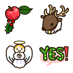 Christmas season emoji
